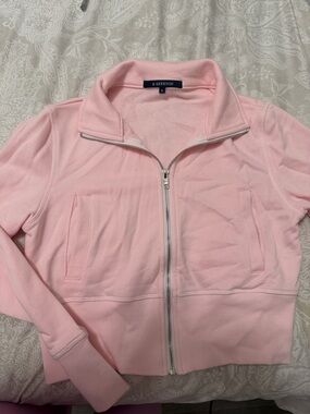 K. Kerryon Light Pink Zip-Up Jacket